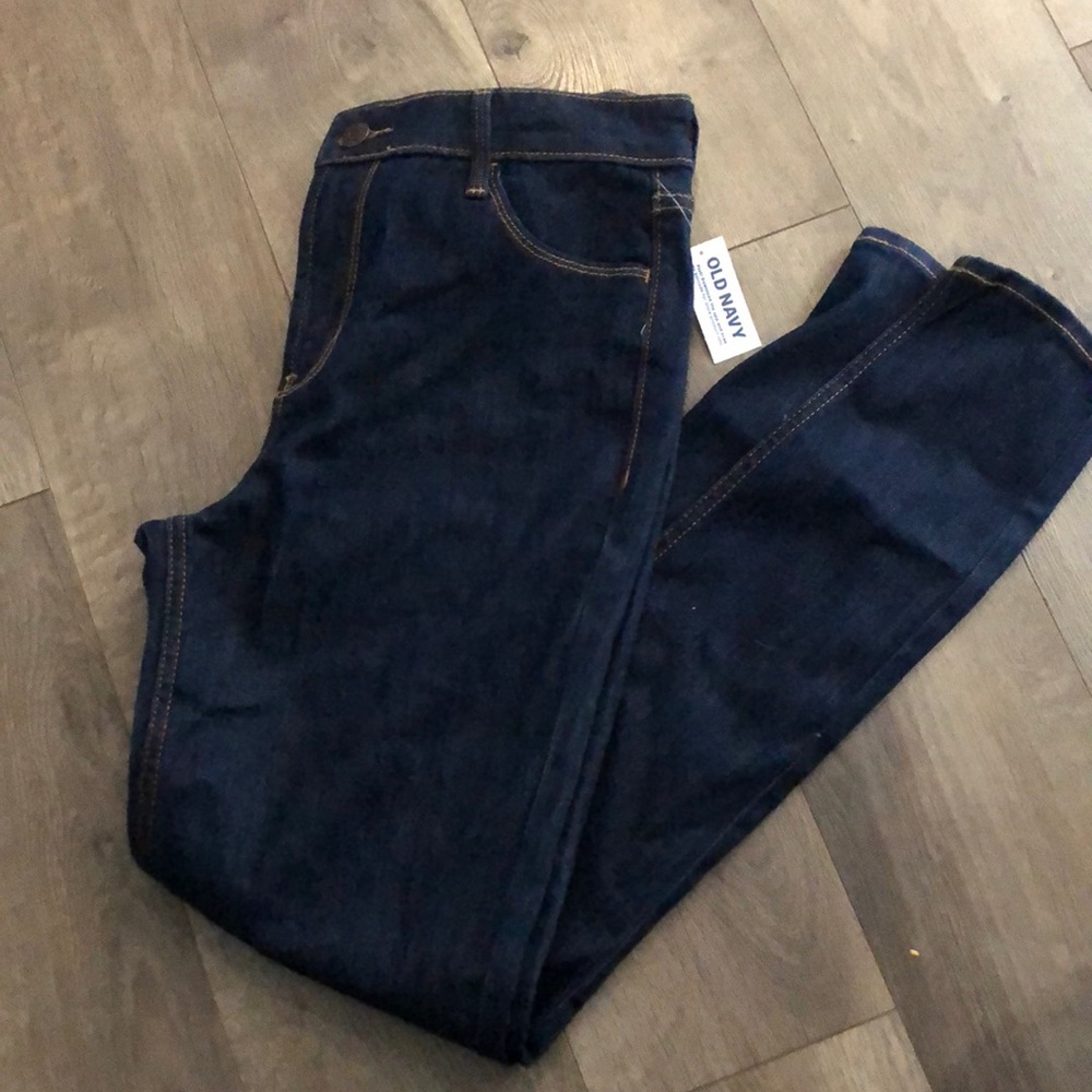 Old navy super skinny size 6 high rise jean